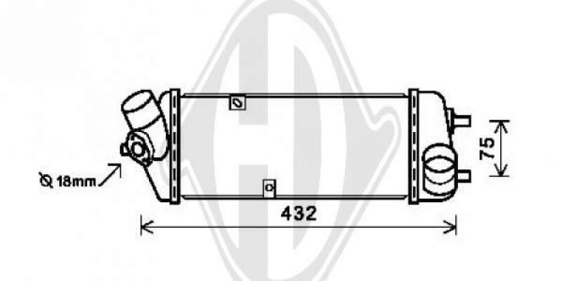 DIEDERICHS Intercooler, charger DIEDERICHS Climate
