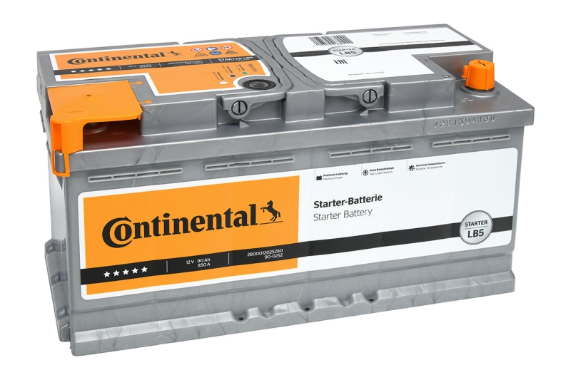 Continental Starterbatterie 90Ah 850A