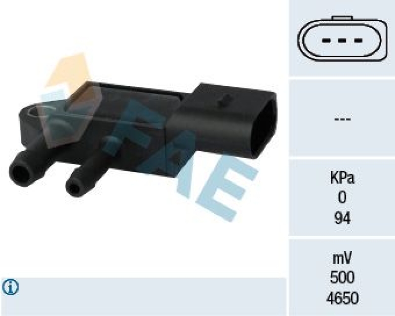 FAE Sensor, exhaust pressure