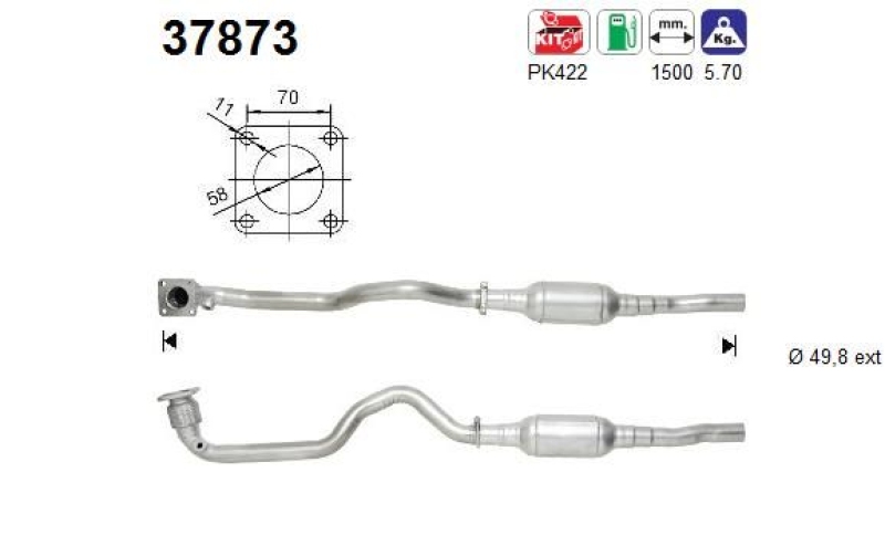 AS Catalytic Converter
