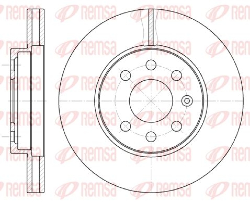 2x KAWE Brake Disc