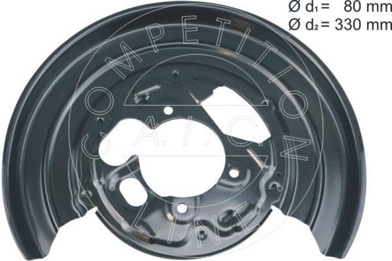 AIC Splash Panel, brake disc Original AIC Quality