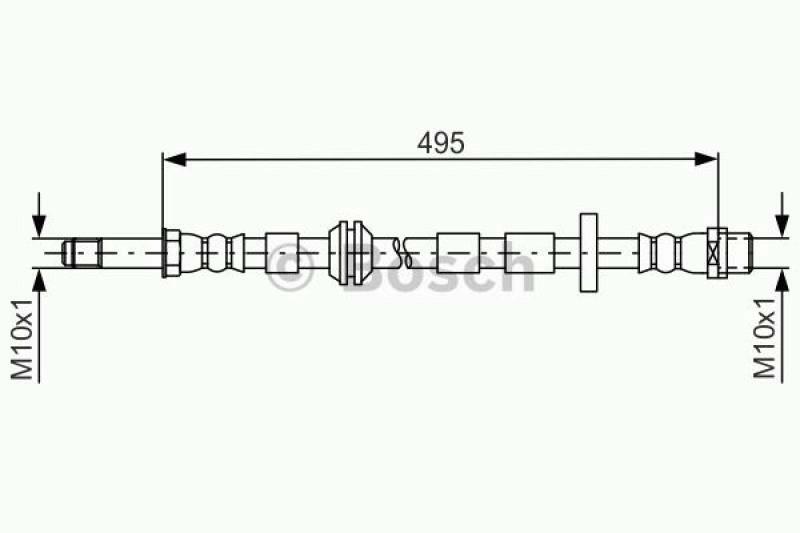 BOSCH Bremsschlauch