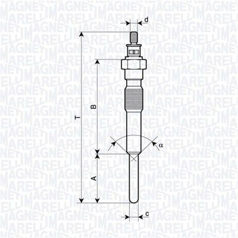 MAGNETI MARELLI Glow Plug