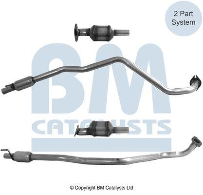 BM Catalysts Katalysator Kat Approved passend f&uuml;r KIA RIO 3 1.2 Cvvt Stufenheck BM92815H