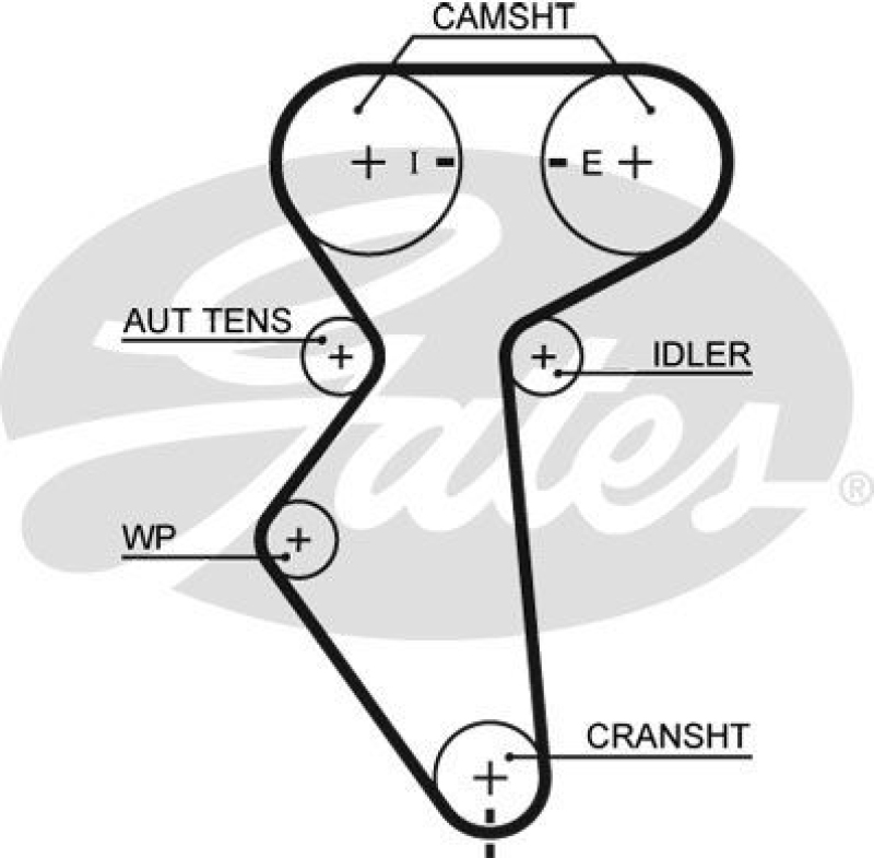 GATES Zahnriemen PowerGrip®