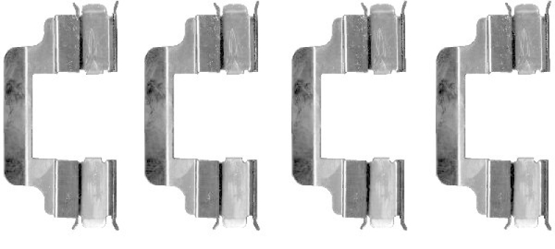 TEXTAR Accessory Kit, disc brake pad