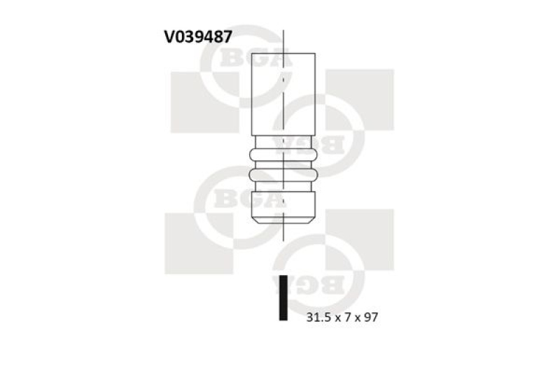 BGA Exhaust Valve