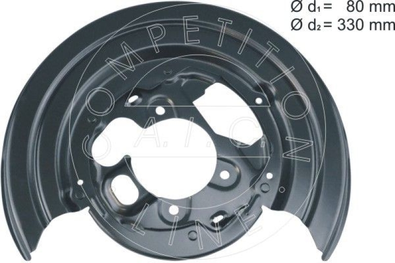 AIC Splash Panel, brake disc Original AIC Quality