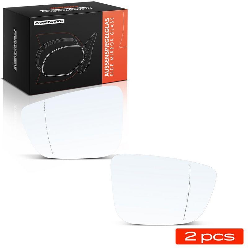 2x Frankberg Spiegelglas, Au&szlig;enspiegel 5481FB0068974