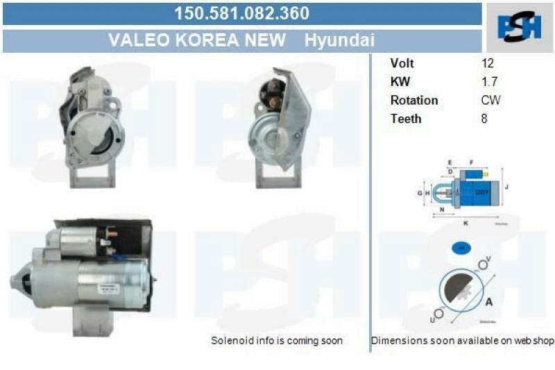 BV PSH Starter 150581082360