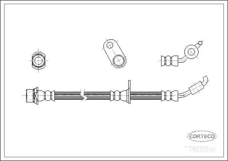 CORTECO Bremsschlauch