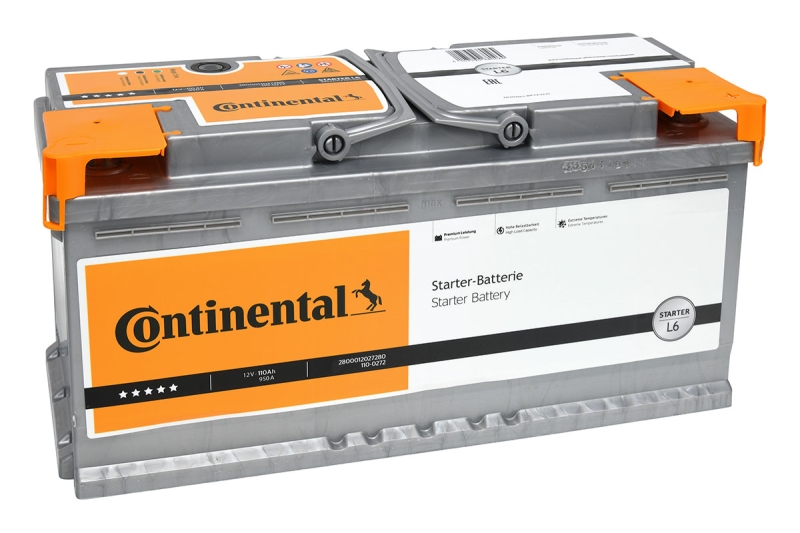 Continental Starterbatterie 110Ah 950A