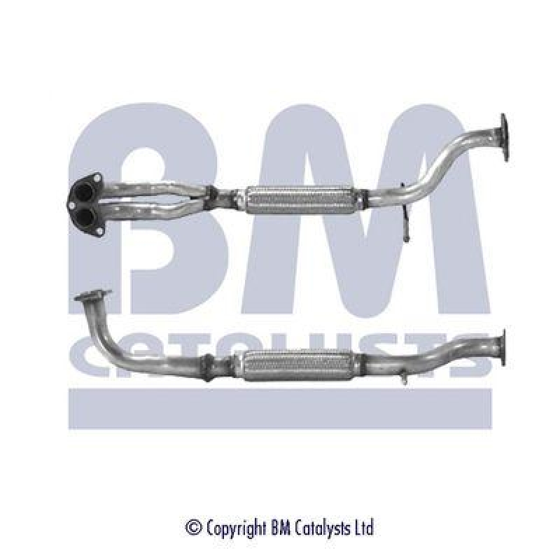 BM Catalysts Abgasrohr Vorne passend für Hyundai Pony 1.5 Excel Stufenhe...