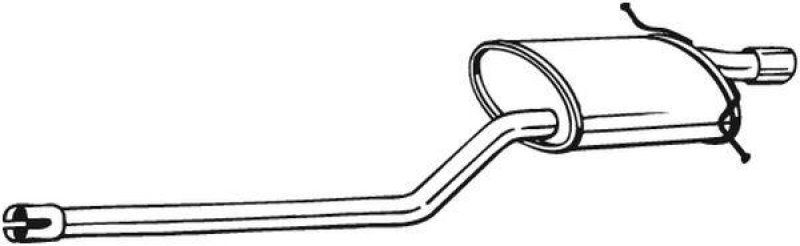 BOSAL End Silencer