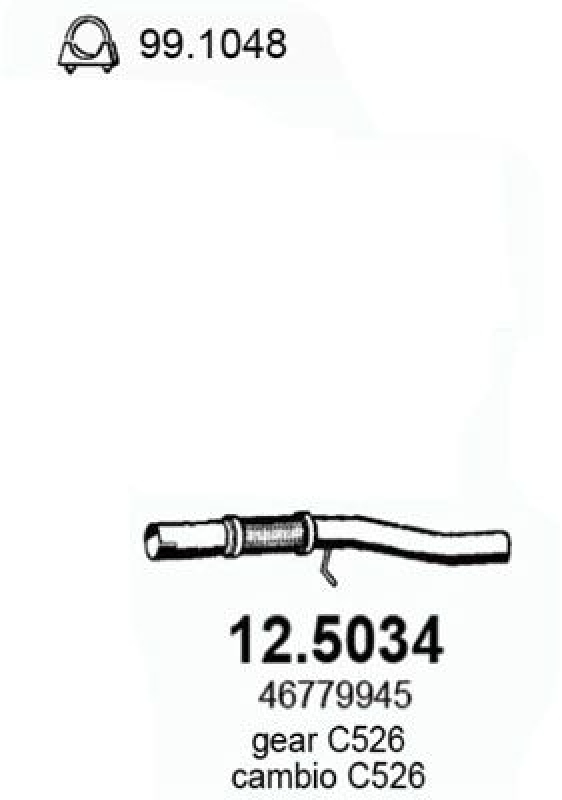 ASSO Exhaust Pipe