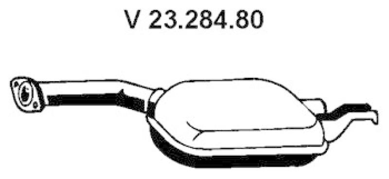 EBERSPÄCHER Mittelschalldämpfer