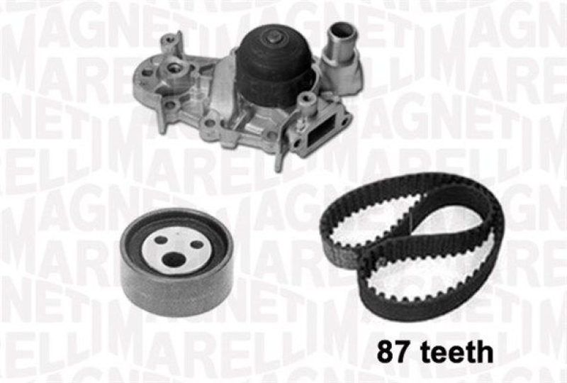 MAGNETI MARELLI Wasserpumpe + Zahnriemensatz