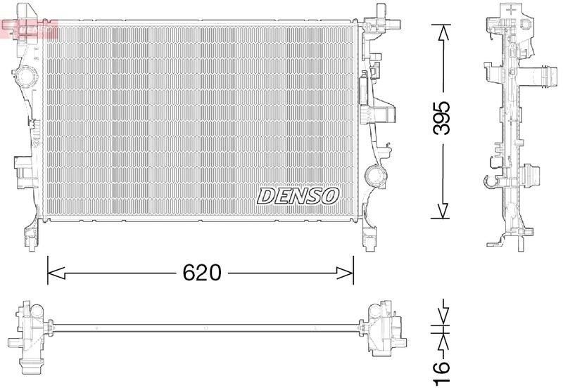 DENSO Kühler, Motorkühlung