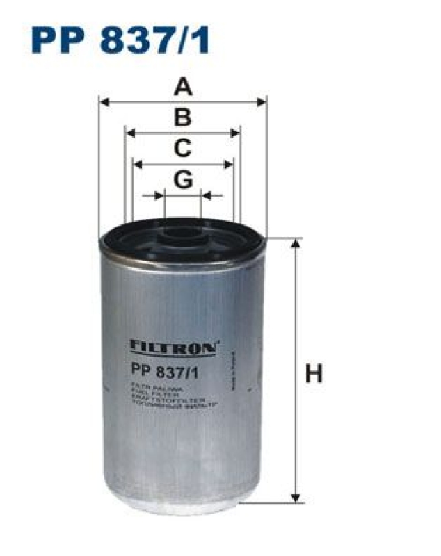 FILTRON Kraftstofffilter