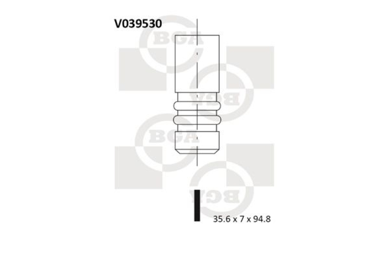 BGA Intake Valve