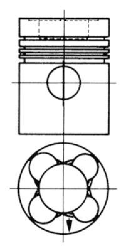 KOLBENSCHMIDT Piston