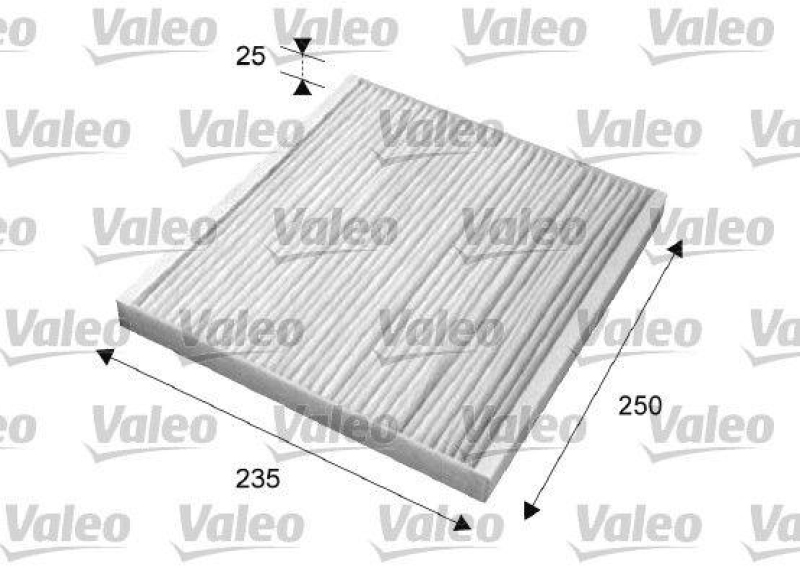 VALEO Filter, Innenraumluft VALEO ESSENTIAL