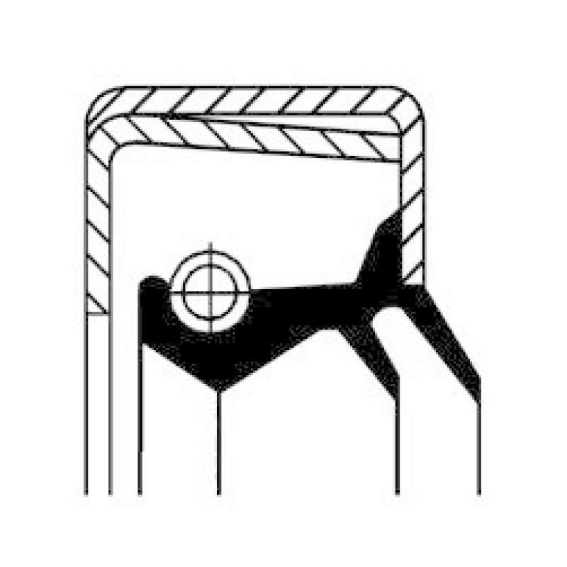 CORTECO Shaft Seal, differential