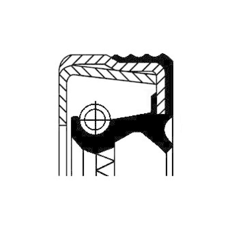 CORTECO Shaft Seal, wheel hub