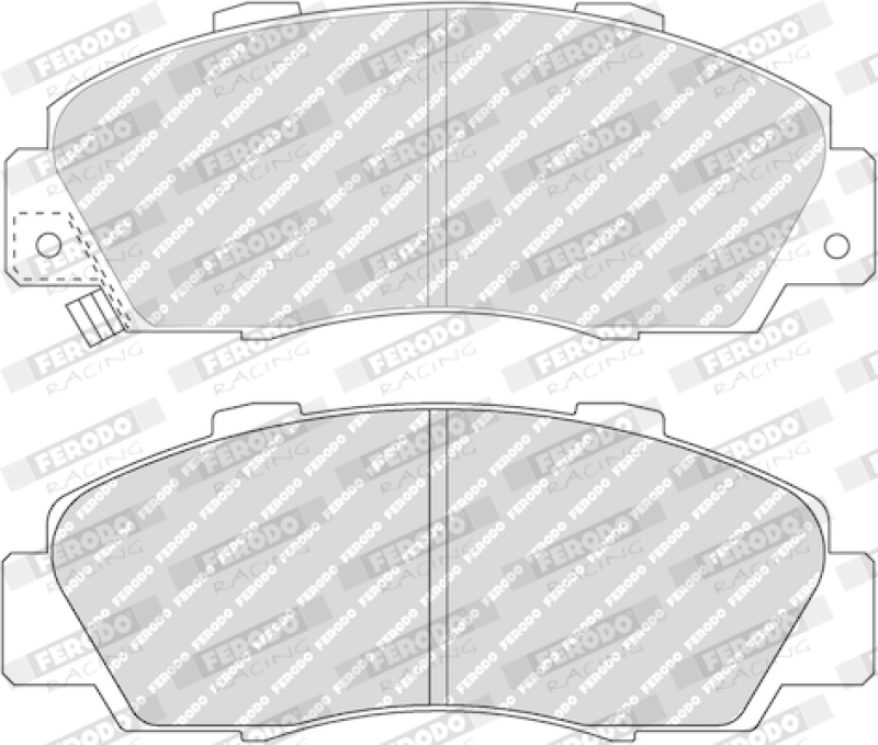 FERODO RACING Bremsbelagsatz, Scheibenbremse