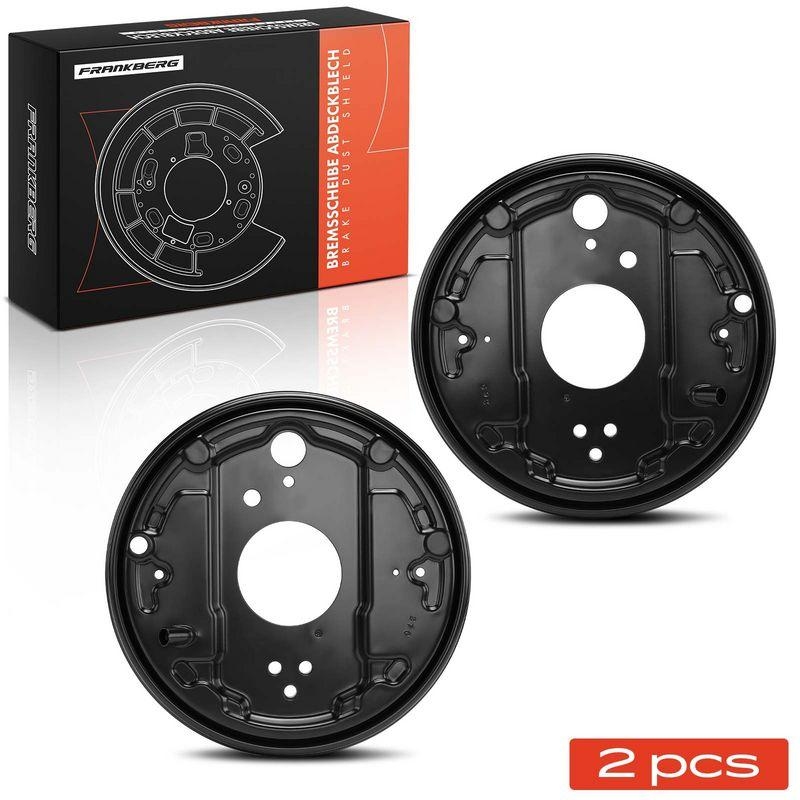 2x Frankberg Ankerblech Bremsscheibe Hinterachse Beidseitig 5481FB0029687
