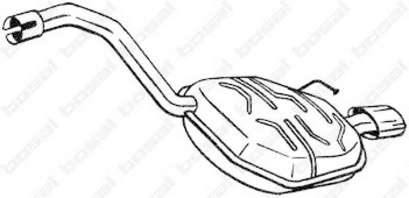 BOSAL End Silencer