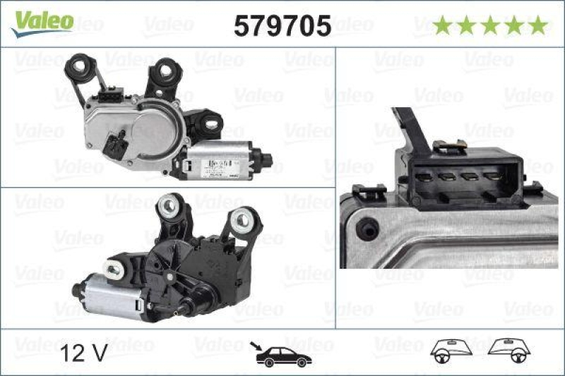 VALEO Wiper Motor ORIGINAL PART