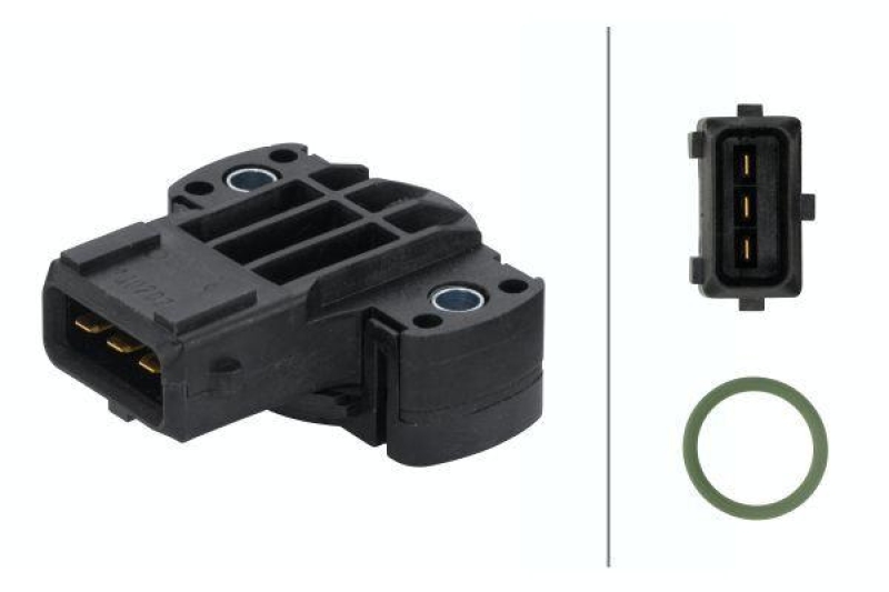 HELLA Sensor, throttle position