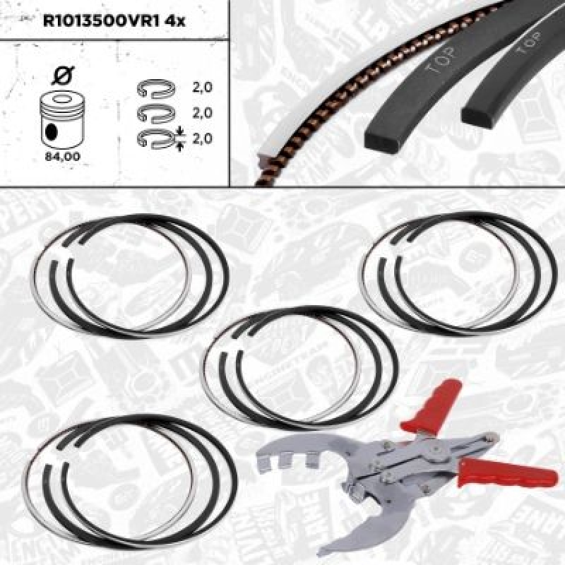 ET ENGINETEAM Piston Ring Kit