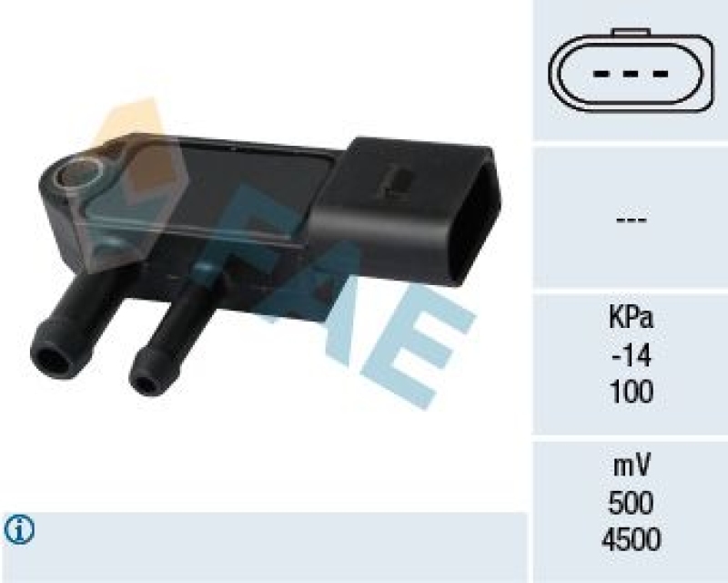 FAE Sensor, exhaust pressure