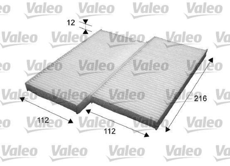 VALEO Filter, Innenraumluft VALEO ESSENTIAL