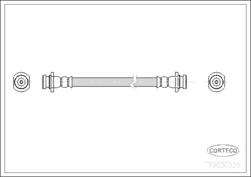 CORTECO Bremsschlauch