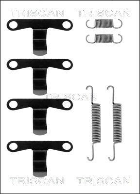 TRISCAN Accessory Kit, parking brake shoes