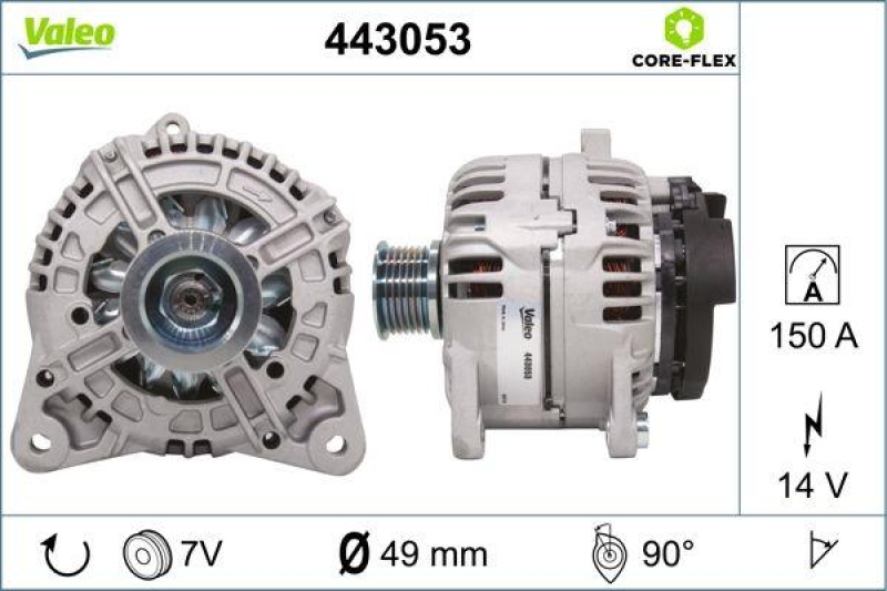 VALEO Generator VALEO CORE-FLEX