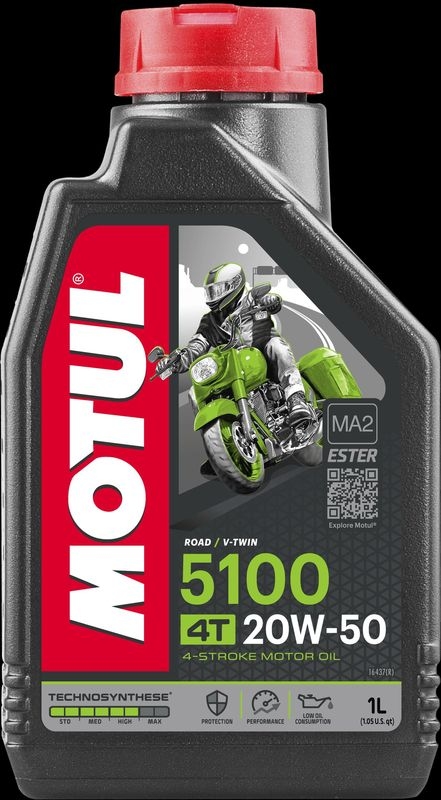 MOTUL Engine Oil 5100 20W-50 4T