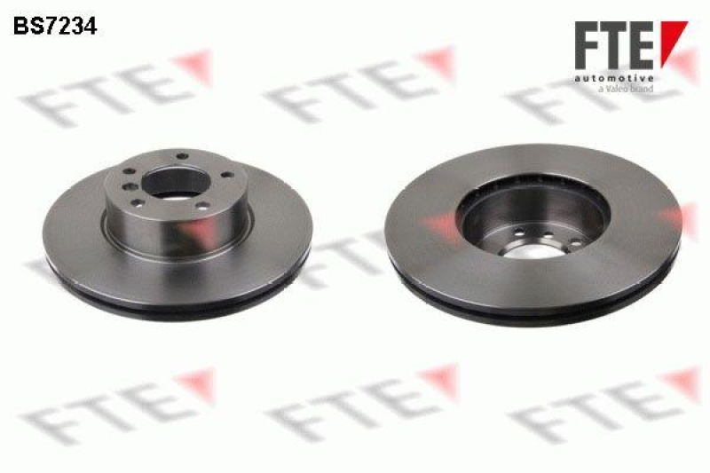 2x FTE Bremsscheibe 9071012