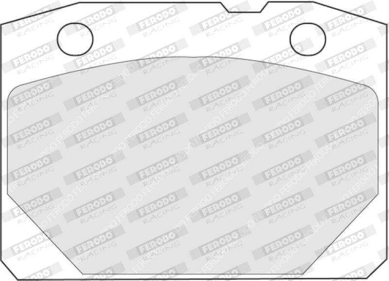 FERODO RACING Bremsbelagsatz, Scheibenbremse