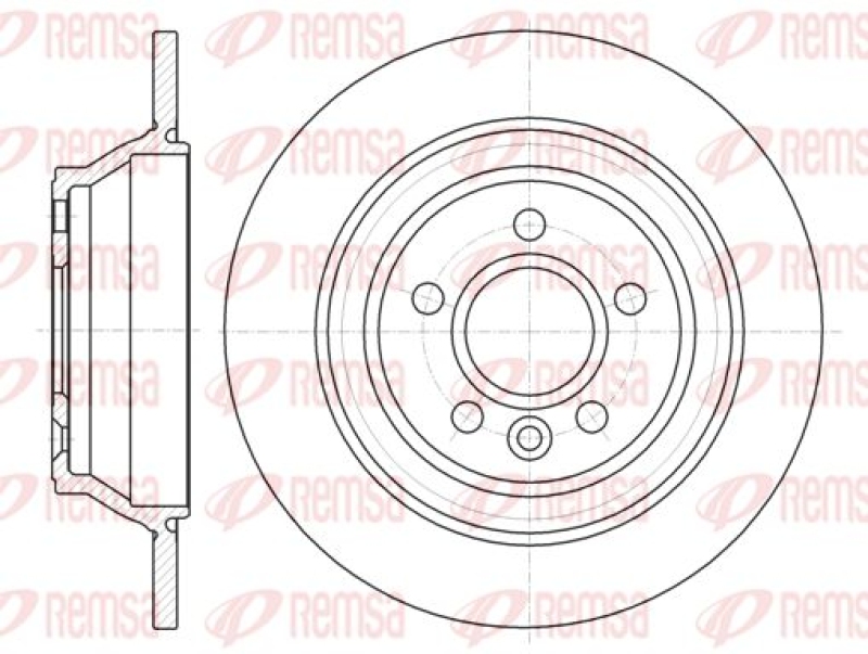 2x KAWE Brake Disc