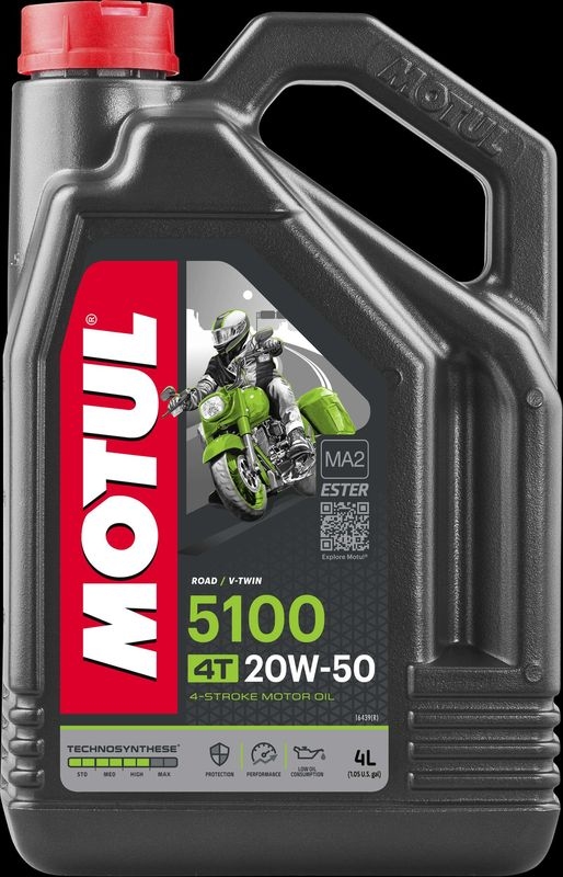 MOTUL Engine Oil 5100 20W-50 4T