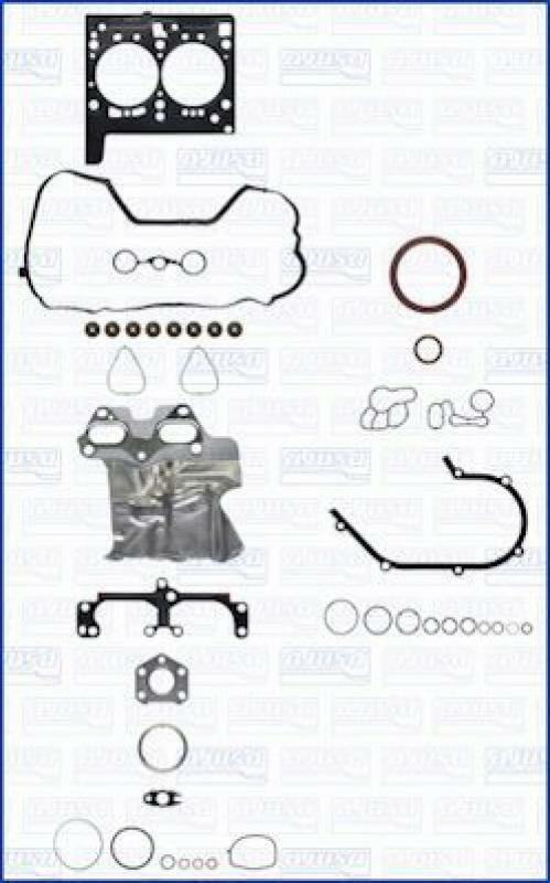 AJUSA Full Gasket Set, engine MULTILAYER STEEL