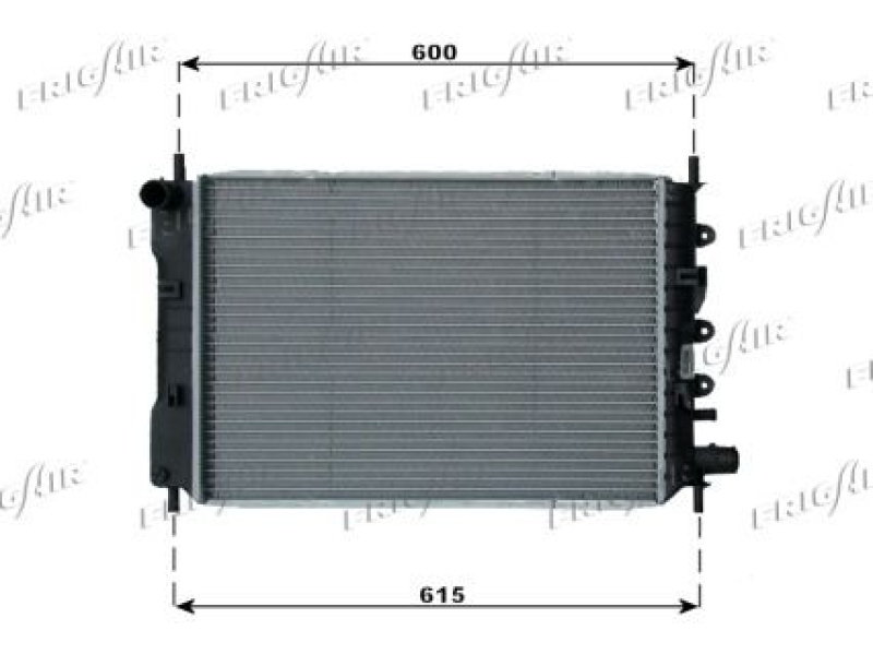 FRIGAIR Radiator, engine cooling