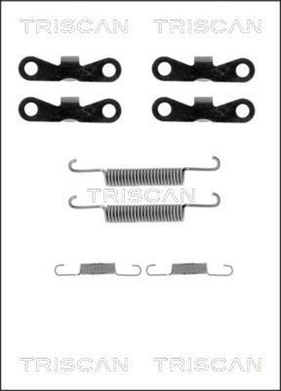 TRISCAN Zubehörsatz, Feststellbremsbacken