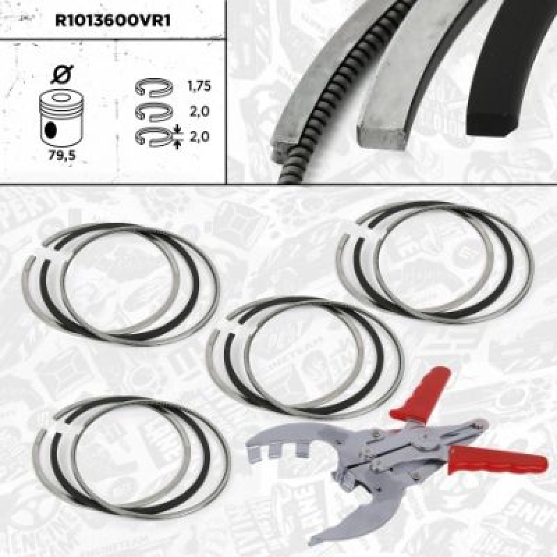 ET ENGINETEAM Piston Ring Kit