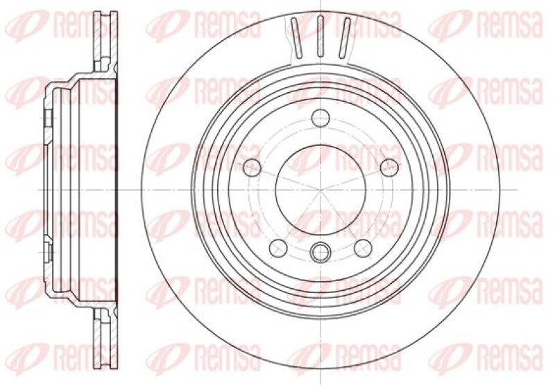 2x KAWE Brake Disc